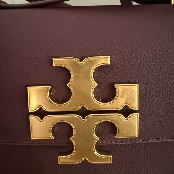 TORY BURCH ELEANOR PEBBLED SMALL CONVERTIBLE SHOULDER / CROSSBODY BAG - Picture 6 of 8